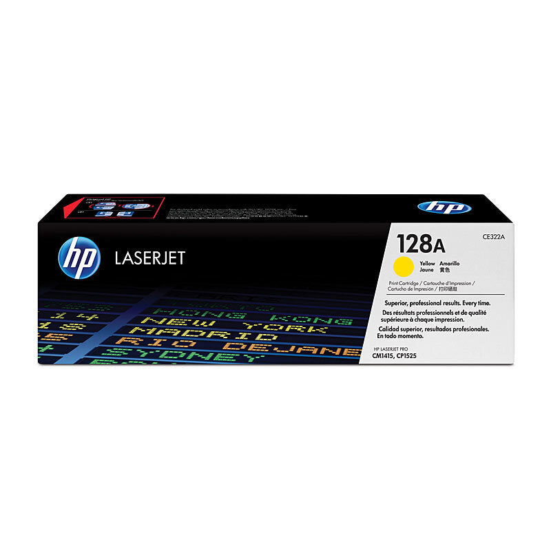HP #128A Yellow Toner CE322A HP