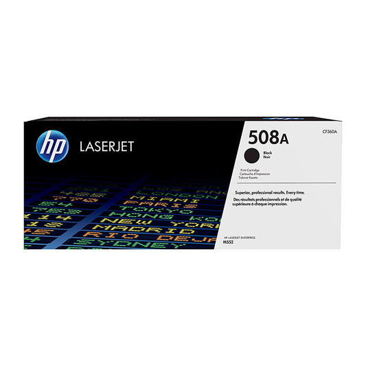 HP #508A Black Toner CF360A HP