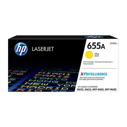 HP #655A Yellow Toner CF452A HP