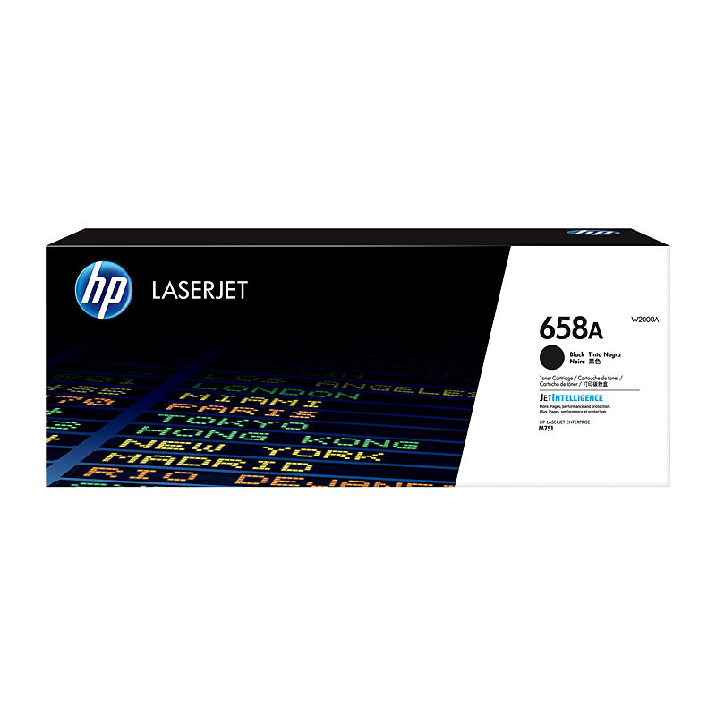 HP #658A Black Toner W2000A HP