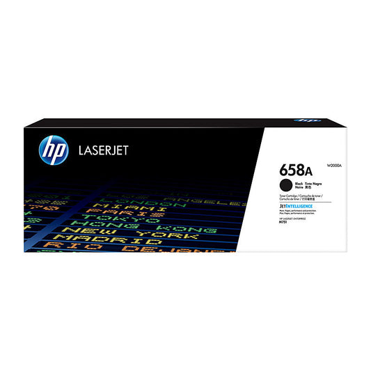 HP #658A Black Toner W2000A HP