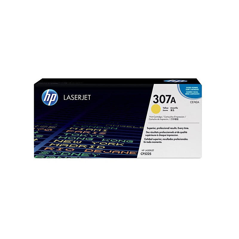 HP #307A Yellow Toner CE742A HP
