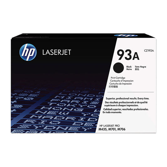 HP #93A Black Toner CZ192A HP