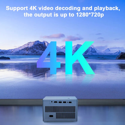 Transpeed S2 Smart Portable Projector with Dual Wifi Speaker Transpeed