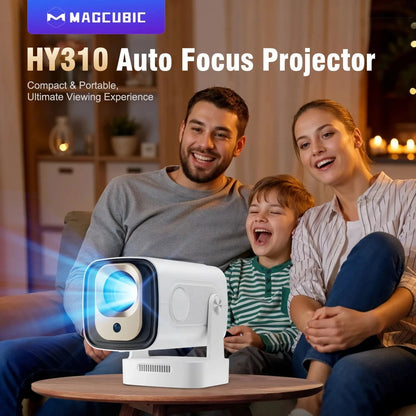 Magcubic HY310 Mini Projector Auto Focus 4K Native 1080P 330ANSI Android11 5W Speaker-pristine Magcubic