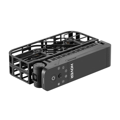 HoverAir X1 black mini drone with camera shot on neutral background