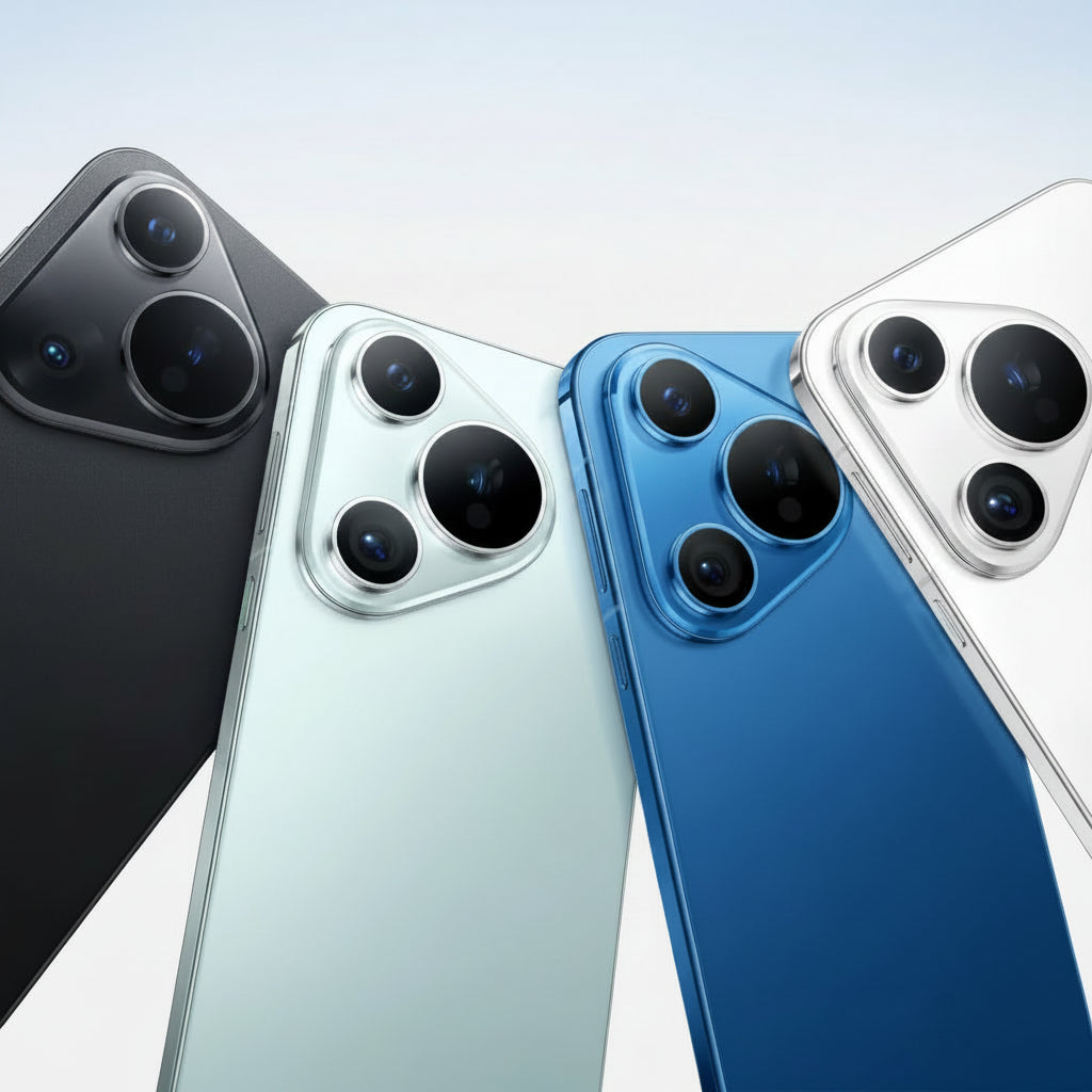 Huawei Pura 70 (Global, ADY-LX9) – 256GB, 512GB, 1TB – Black, White, Blue, Pink - 12GB RAM -  Chinese Version