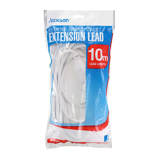 Jackson  Ext Lead 10m White Jackson