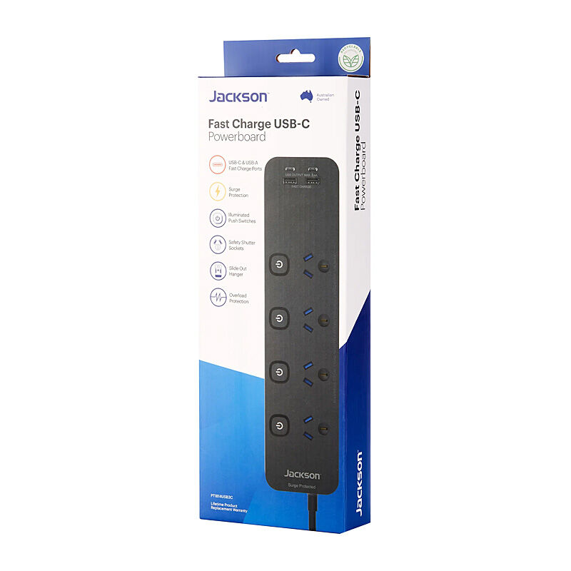 Jackson Fast Charge 4Out/4USB Jackson