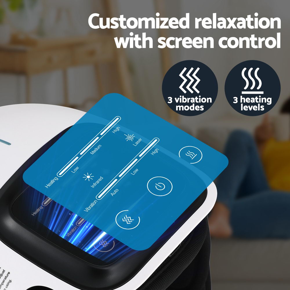 Livemor Knee Massager Vibration Infrared Heating Therapy Machine Elbow Tristar Online
