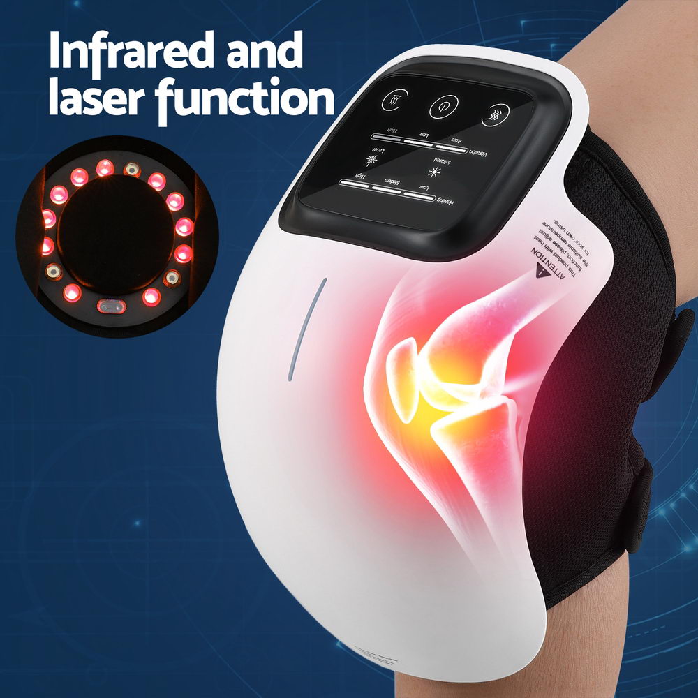 Livemor Knee Massager Vibration Infrared Heating Therapy Machine Elbow Tristar Online
