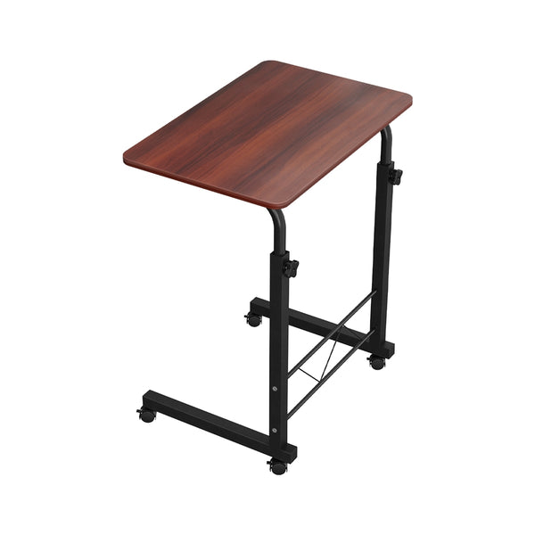 Artiss Laptop Desk Table Adjustable 60CM Dark Wood