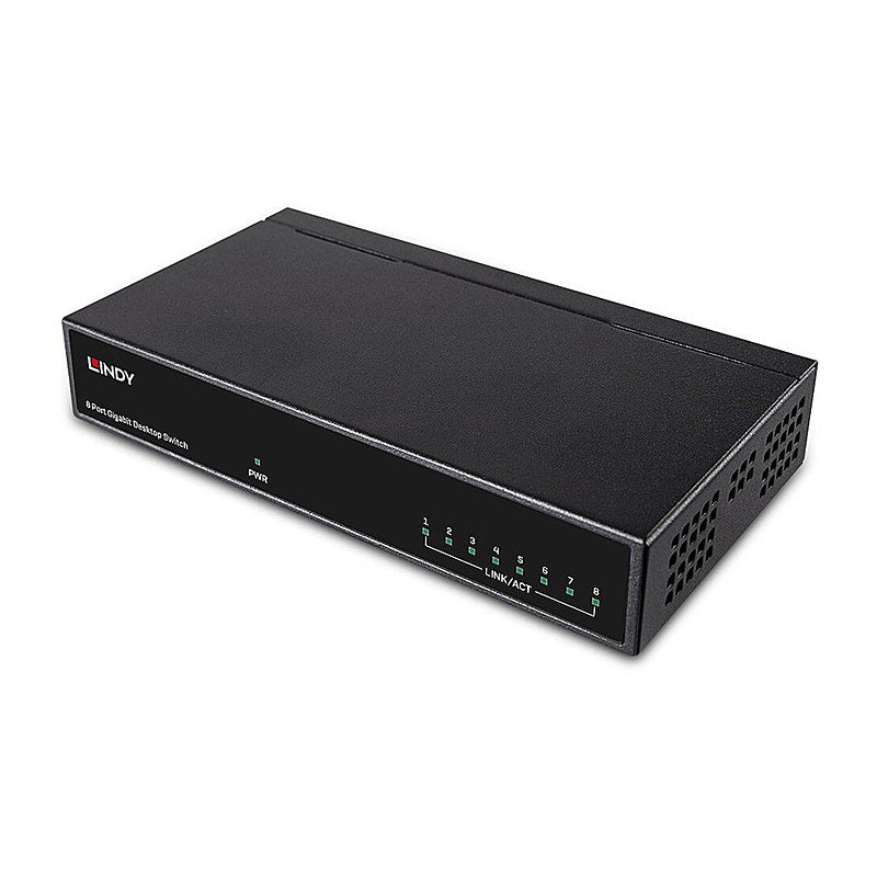 Lindy 8 Port Gb ENET Switch Lindy