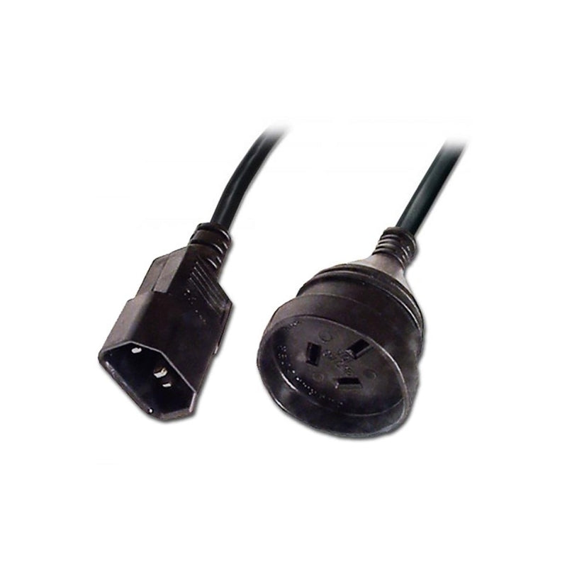 Lindy 1m Power Cable C14-3pin Lindy