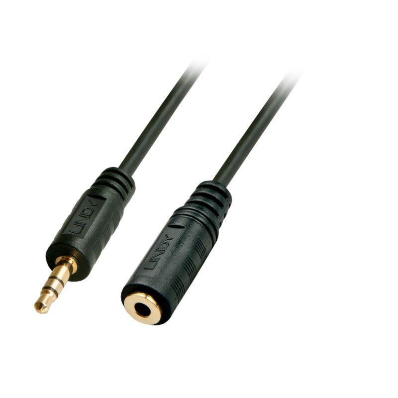 Lindy 3m 3.5mm Audio Ext Cable Lindy