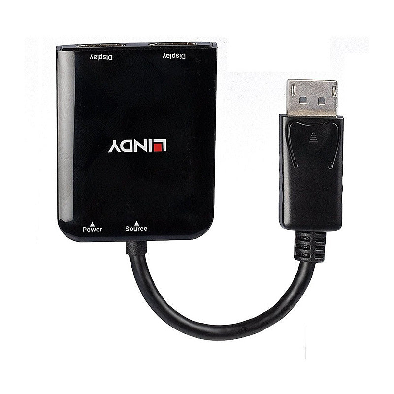 Lindy 2 Port DP 1.2 MST Hub Lindy