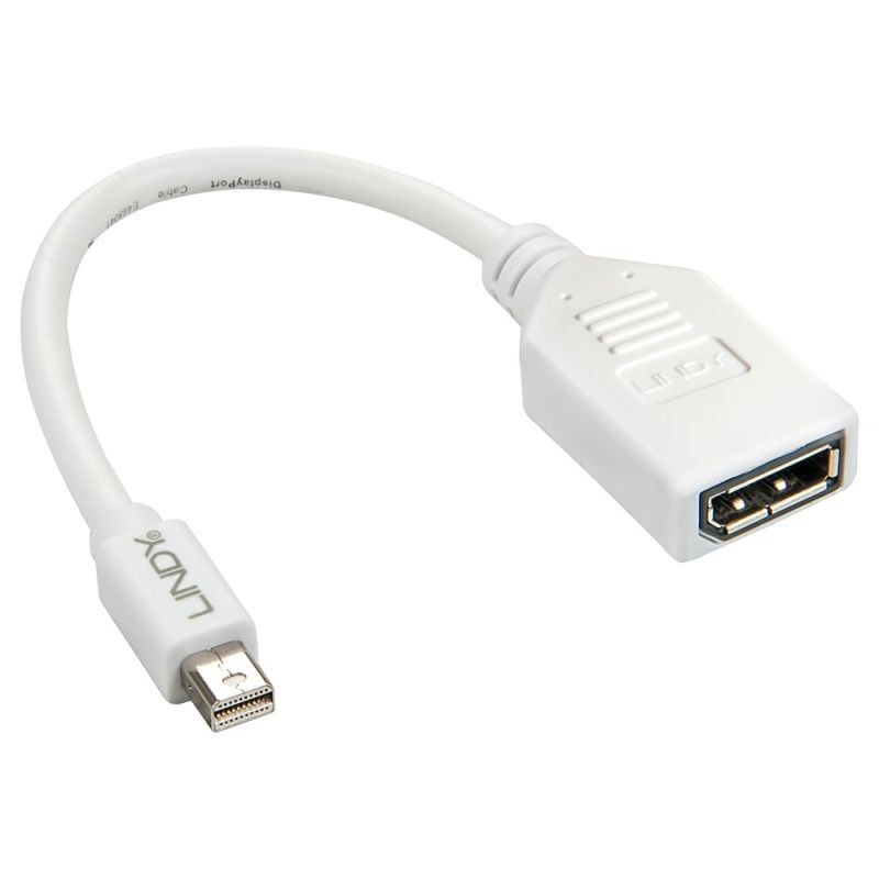 Lindy 20cm Mini DP-DP Adapter Lindy