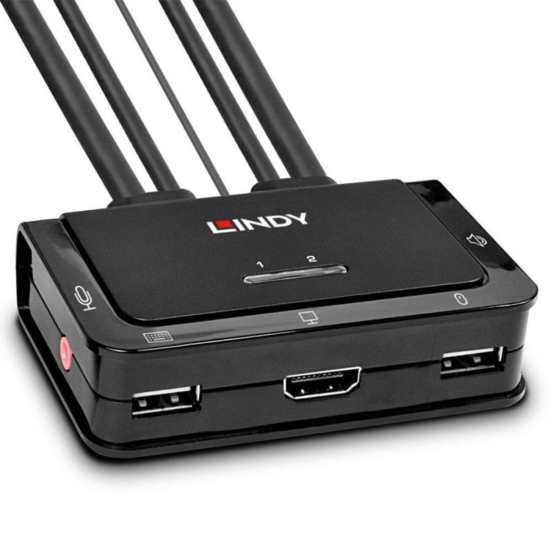 Lindy 2 Port HDMI KVM Switch Lindy