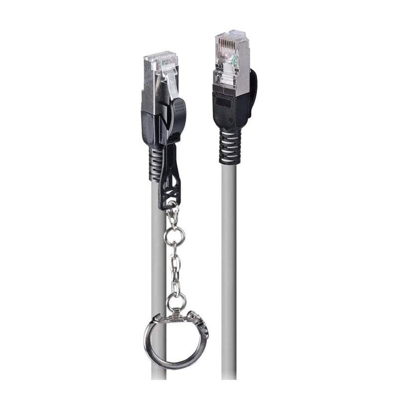 Lindy 20m Locking Cable Grey Lindy