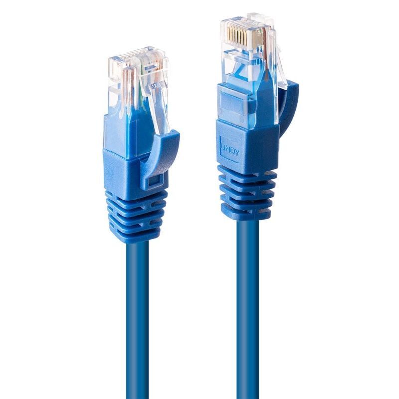 Lindy 20m CAT6 UTP Cable Blue Lindy