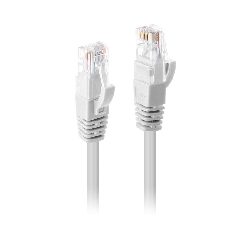 Lindy .5m CAT6 UTP Cable WH Lindy