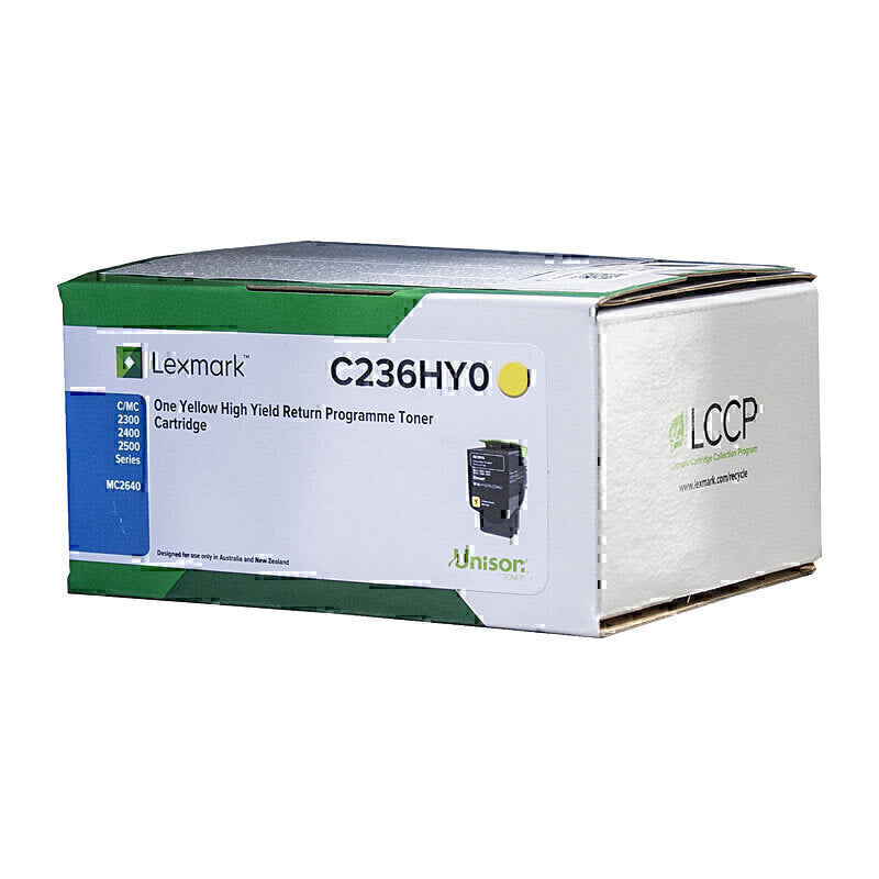 Lexm C2360Y0 Yellow Toner Lexmark