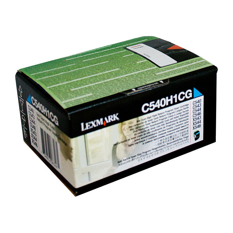 Lexm C540H1CG Cyan Toner Lexmark