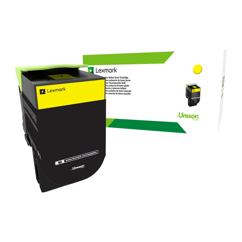 Lexm 708XY Extra HY Yell Toner Lexmark