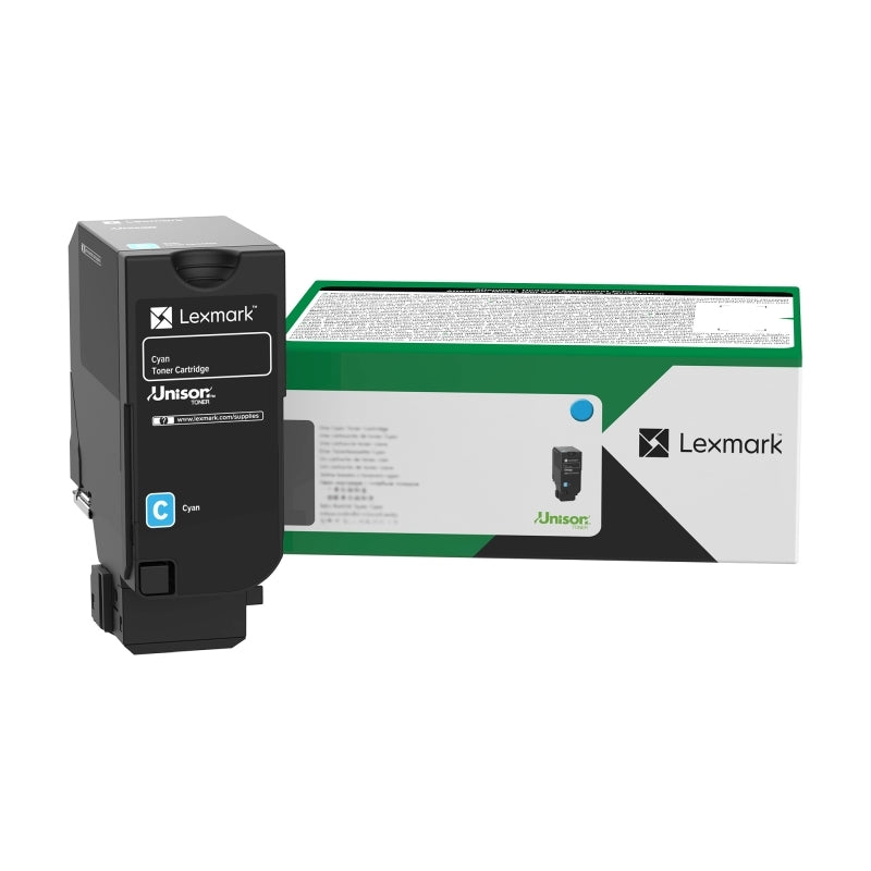 Lexm 71C1HC0 HY Cyan Toner Lexmark
