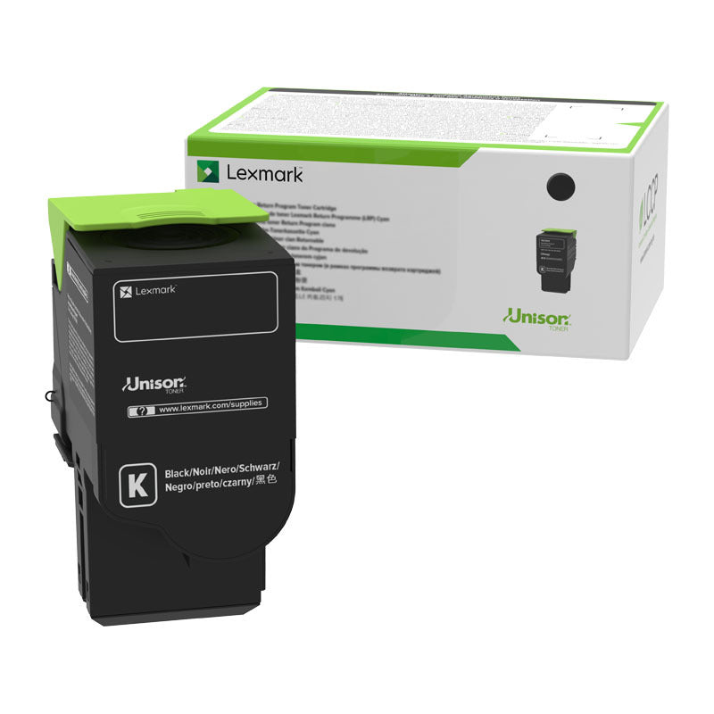 Lexm 78C6XKE XHY Black Toner Lexmark