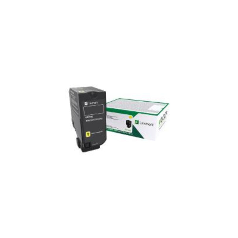 Lexm 84C6HY0 HY Yellow Toner Lexmark