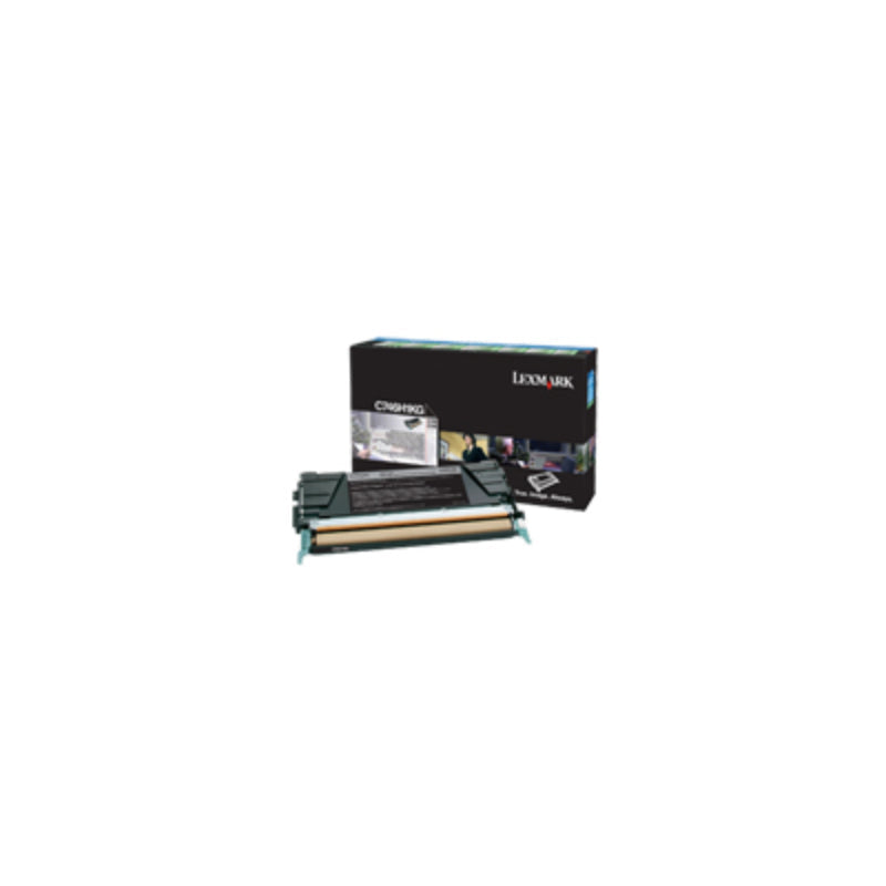 Lexm C746H1KG HY Blk Pre Cart Lexmark