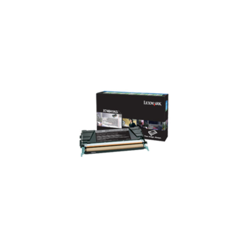 Lexm X746H1KG HY Blk Pre Cart Lexmark