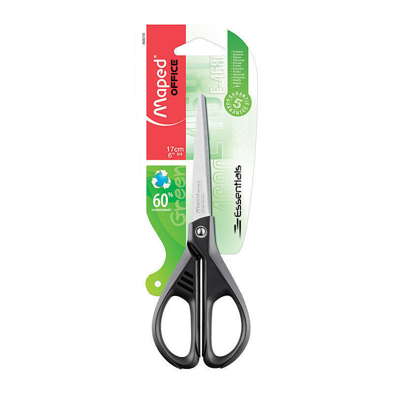 Maped Essent Grn 17cm Scissor Maped