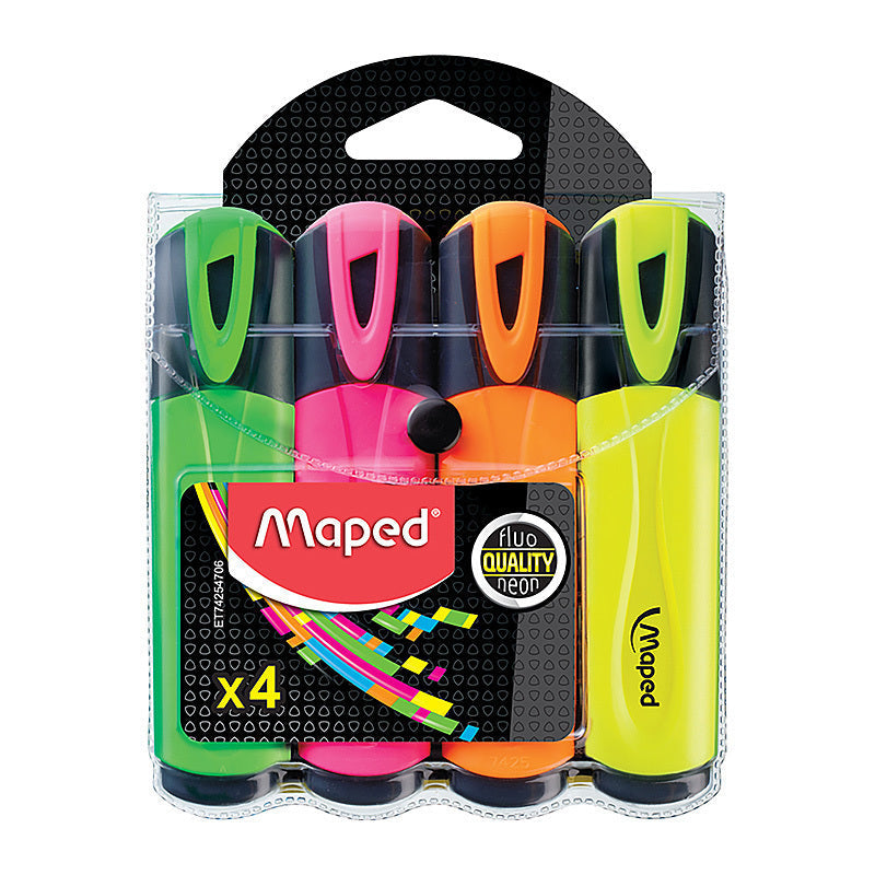 Maped Fluo Highlighter Wlt4 Maped