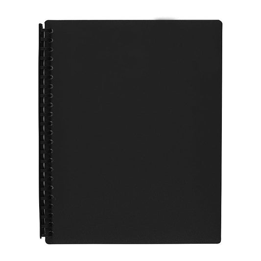 Mbg D/Book A4 Refillable Blk Marbig