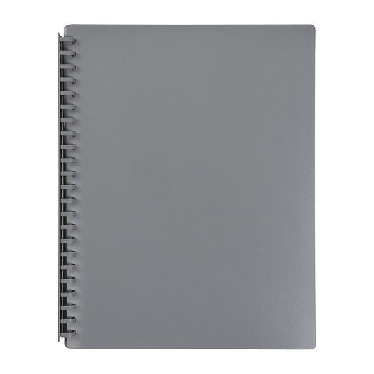 Mbg D/Book A4 Refillable Gry Marbig
