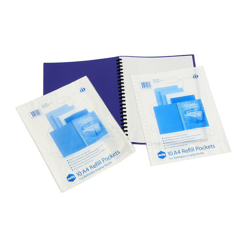 Mbg D/Book A4 Refills Pk10 Marbig