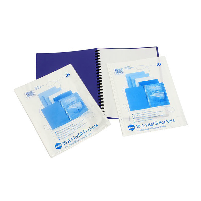Mbg D/Book Refills A4 Pk100 Marbig