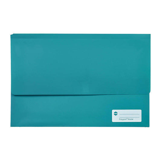 Mbg Wallet F/C Polypick Teal Marbig