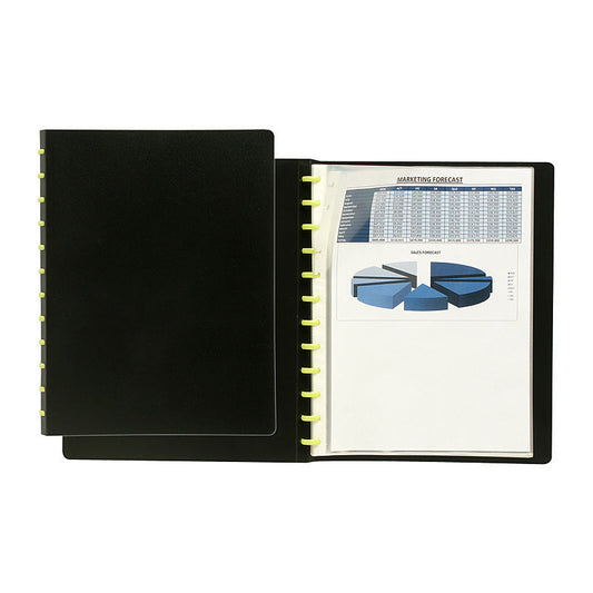 Mbg D/Book A4 Refilbl Kwik Zip Marbig