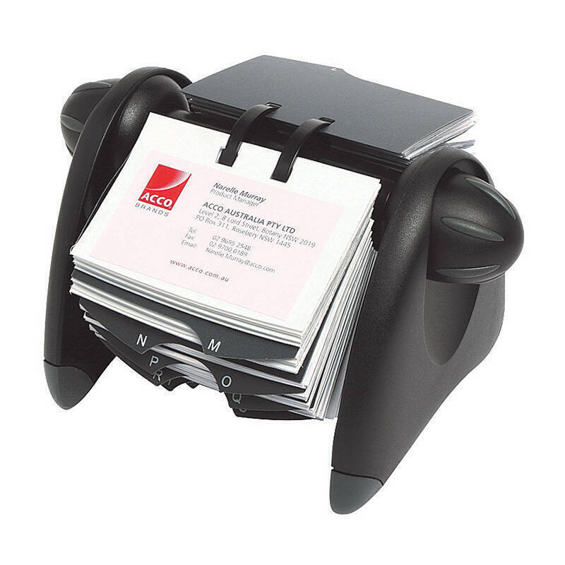 Mbgpro Rotary File Biz Card Marbig