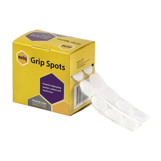 Mbg Grip Spots Hook & Loop Marbig