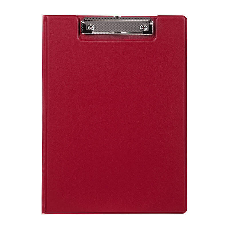 Mbg Clipfolder PP A4 Red Marbig