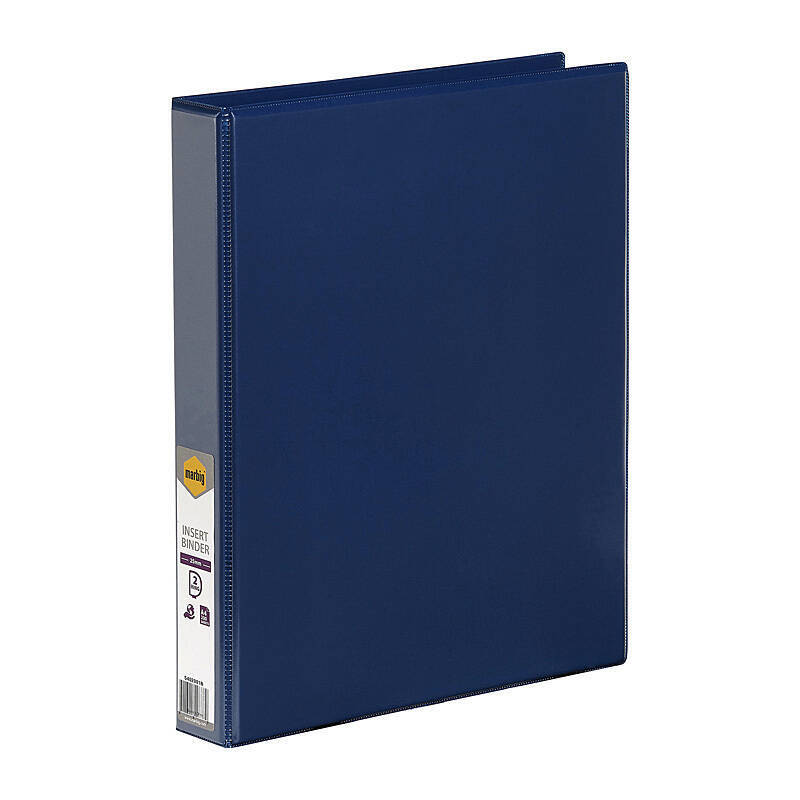 Mbg I/Bndr C/V A4 2Dr 25mm Blu Marbig