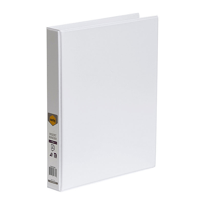 Mbg I/Bndr C/V A4 2Dr 25mm Wht Marbig