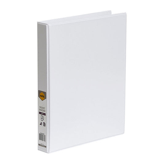 Mbg I/Bndr C/V A4 2Dr 25mm Wht Marbig
