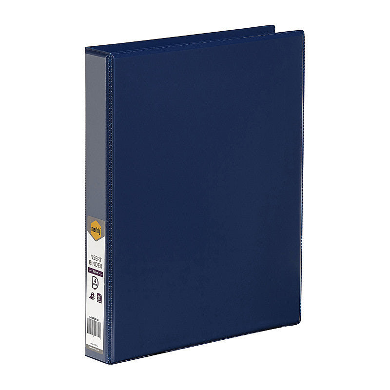 Mbg I/Bndr C/V A4 4Dr 25mm Blu Marbig