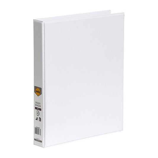 Mbg I/Bndr C/V A4 4Dr 25mm Wht Marbig