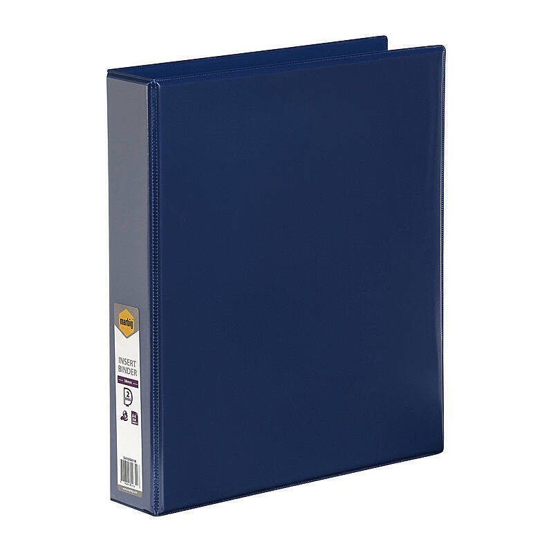 Mbg I/Bndr C/V A4 2Dr 38mm Blu Marbig